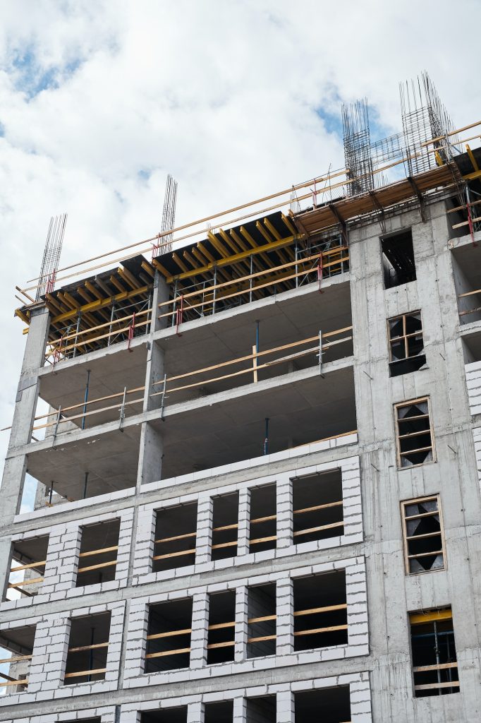 High Rise Construction Site