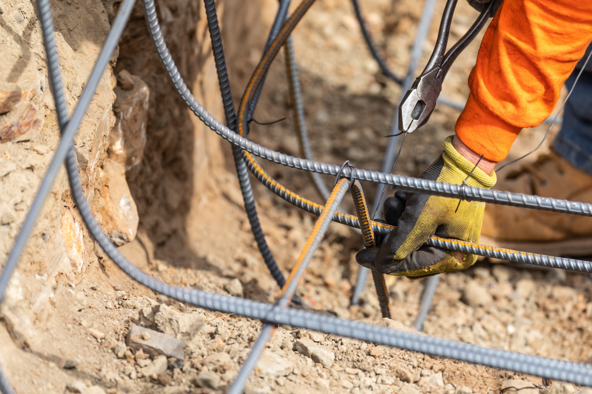 Rebar Installation Construction